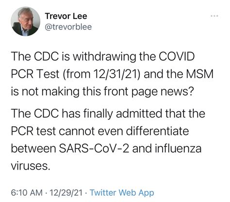 cdc pcr test recall